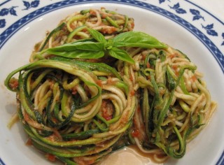 spaghetti zucchine